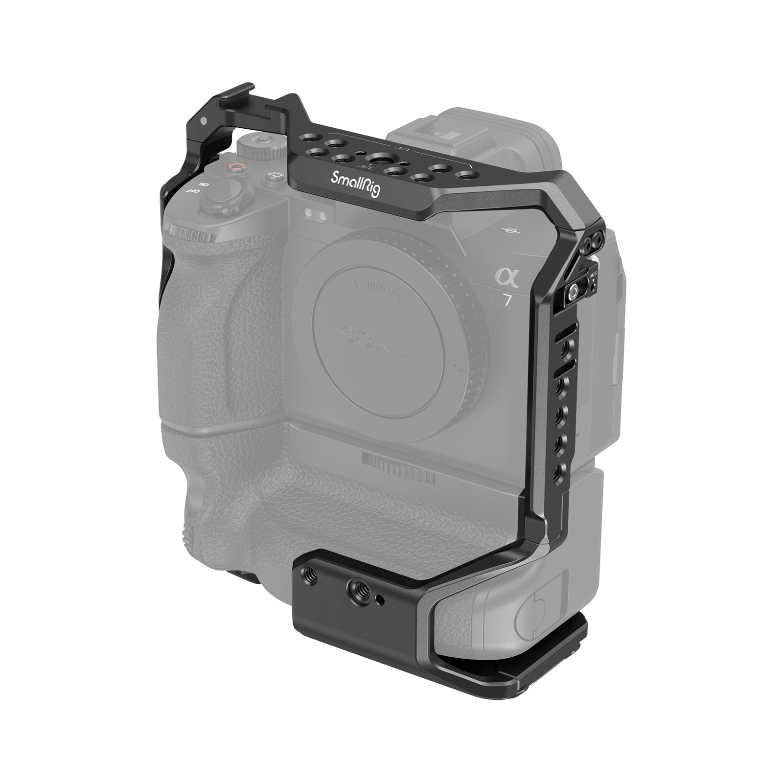 SmallRig 3594 A7R V / A7 IV / A7S III / A7R IV / A1 için VG-C4EM Battery Grip Uyumlu Kafes Battery Grip Uyumlu Kafes